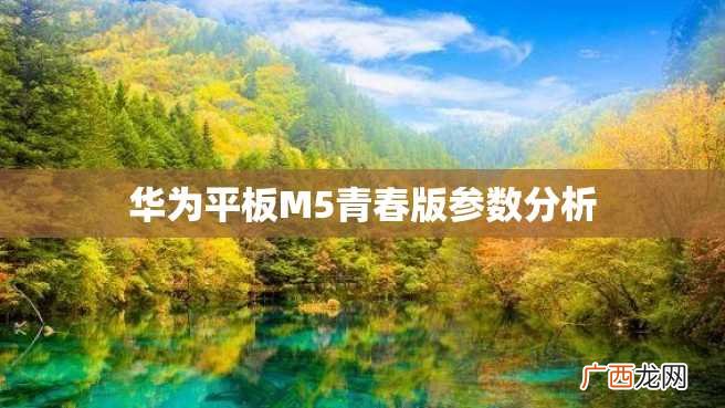 华为平板M5青春版参数分析