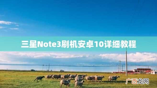 三星Note3刷机安卓10详细教程