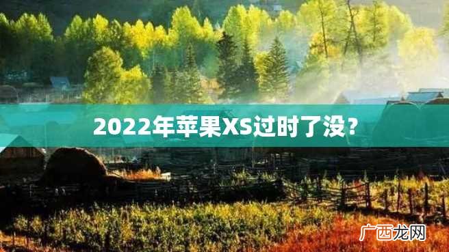 2022年苹果XS过时了没？