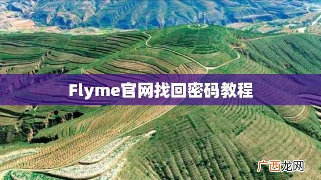 Flyme官网找回密码教程