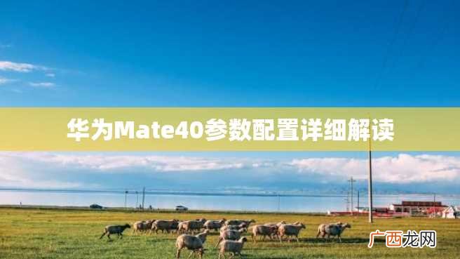 华为Mate40参数配置详细解读