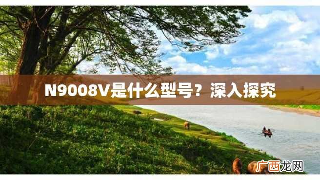 N9008V是什么型号？深入探究