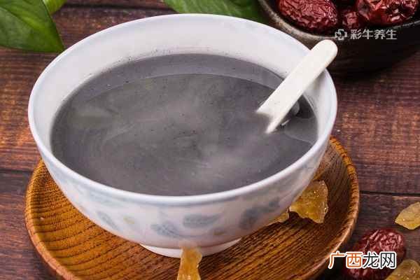 喝黑芝麻糊有什么好处