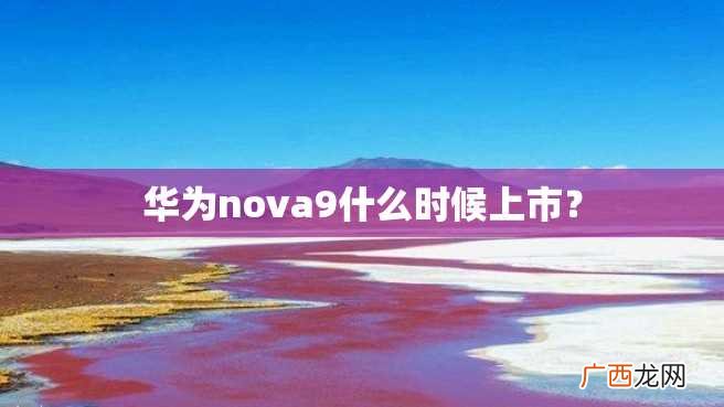 华为nova9什么时候上市？