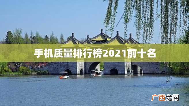 手机质量排行榜2023前十名