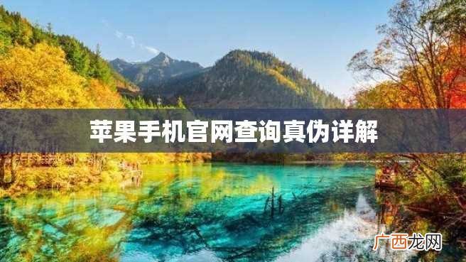 苹果手机官网查询真伪详解