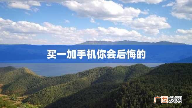买一加手机你会后悔的