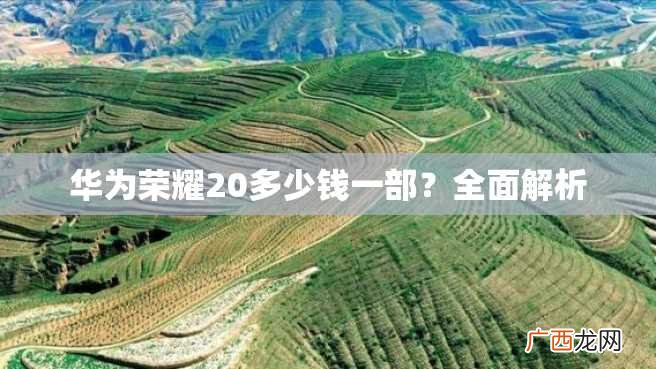 华为荣耀20多少钱一部?全面解析