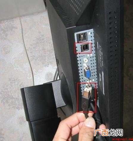 显示器上的usb接口怎么用