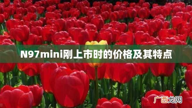 N97mini刚上市时的价格及其特点