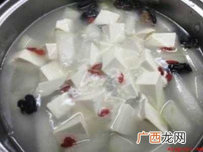 冬瓜豆腐汤怎么做