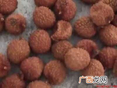 荔枝怎么晒成干的做法
