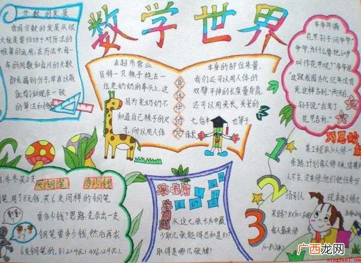 学习手抄报内容有哪些