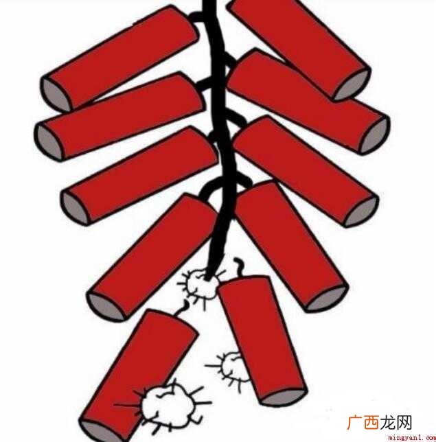 可爱的鞭炮的简笔画要怎么画 鞭炮简笔画怎么画