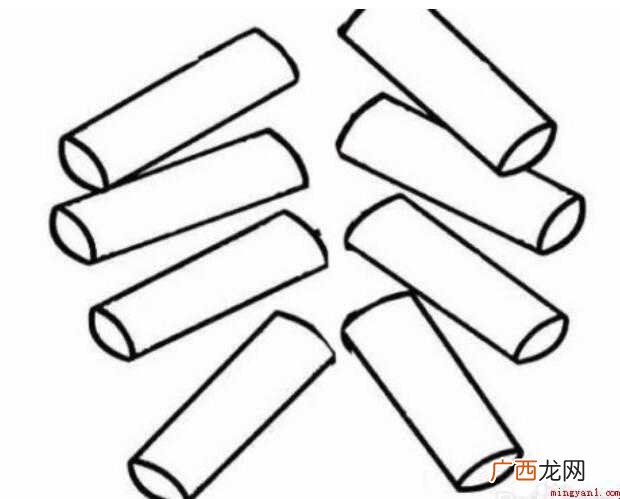 可爱的鞭炮的简笔画要怎么画 鞭炮简笔画怎么画
