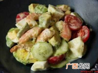 牛油果沙拉怎么做