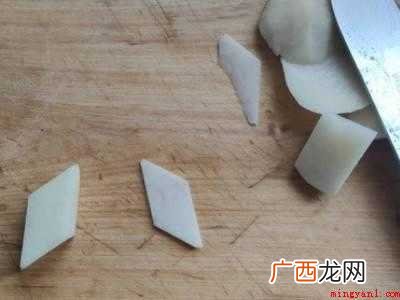 土豆怎么切菱形片