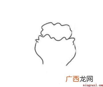 龙头简笔画怎么画 龙须部分完成了 龙头简笔画怎么画