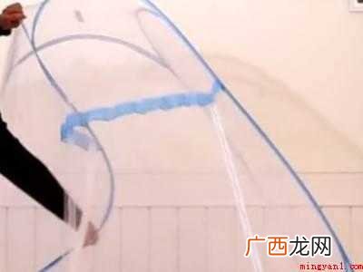 蒙古包折叠蚊帐怎样折叠