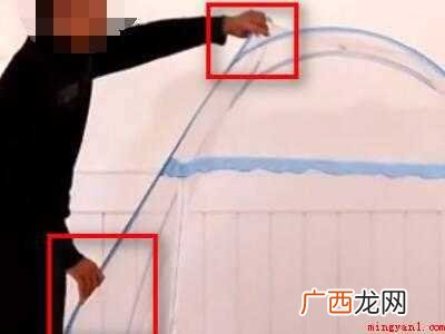 蒙古包折叠蚊帐怎样折叠