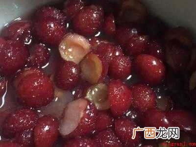 樱桃果干的制作方法