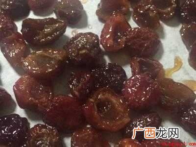 樱桃果干的制作方法