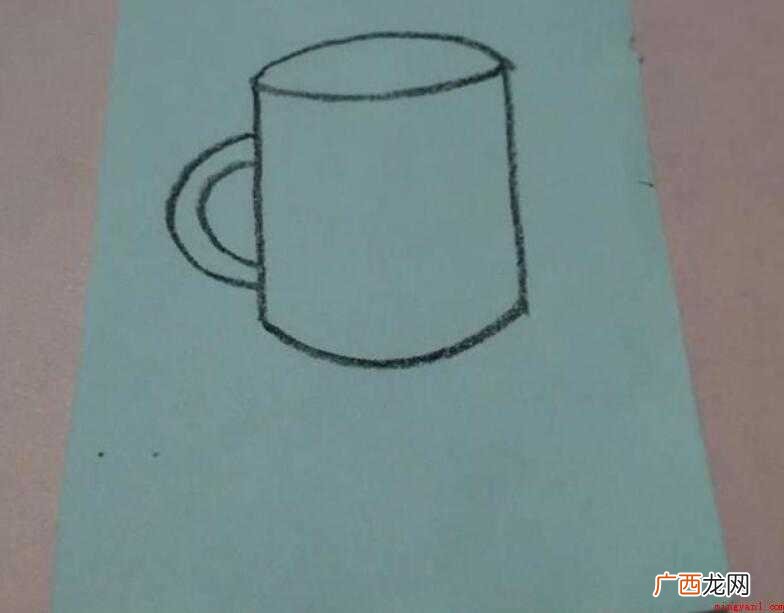 水杯简笔画怎么画