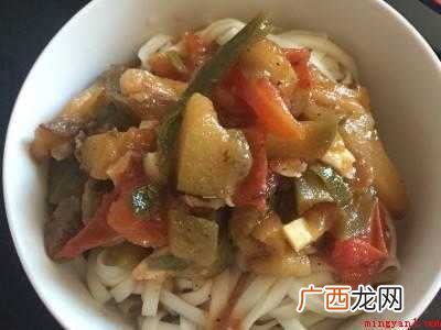 茄子捞面条怎么做好吃