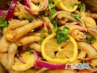 柠檬鸡爪材料的操作步骤 柠檬鸡爪材料