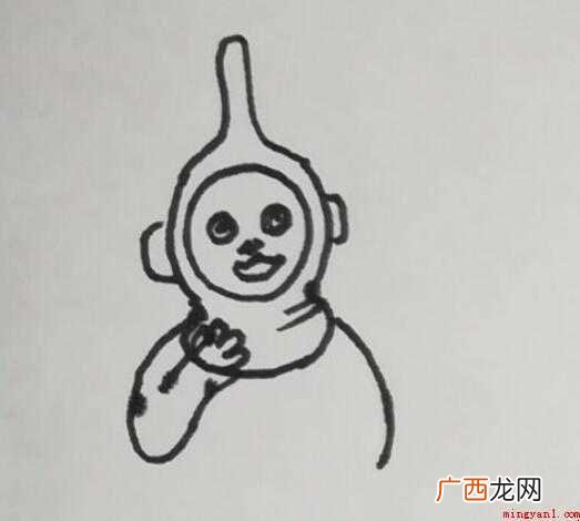 天线宝宝简笔画怎么画
