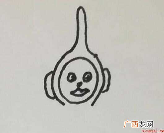 天线宝宝简笔画怎么画