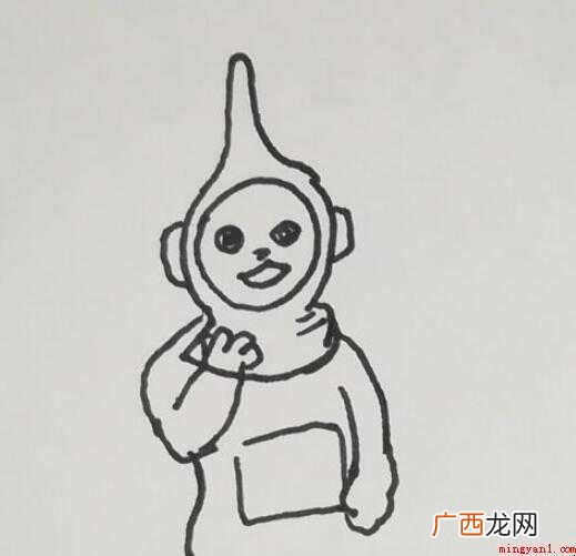 天线宝宝简笔画怎么画