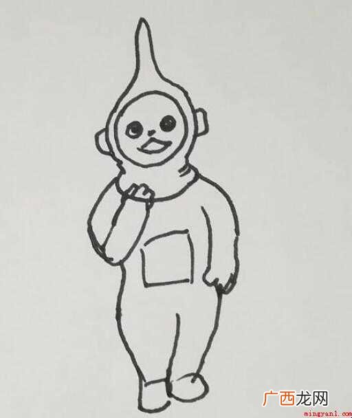 天线宝宝简笔画怎么画