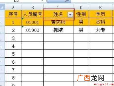 excel怎么设置筛选下拉菜单