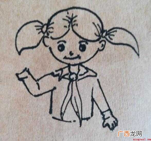 我爱祖国儿童画绘画过程 我爱祖国儿童画怎么画