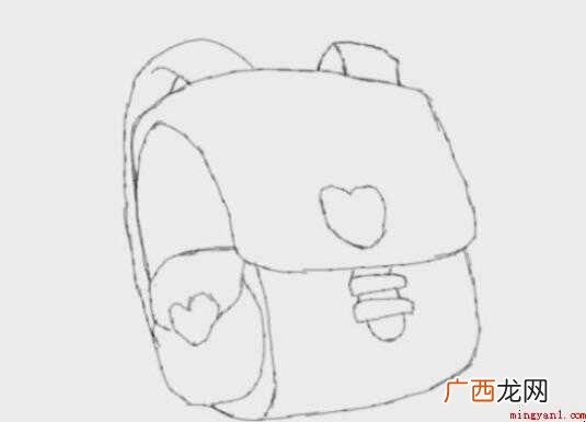 书包简笔画怎么画
