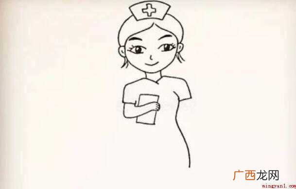 护士简笔画怎么画【图文】 护士简笔画怎么画