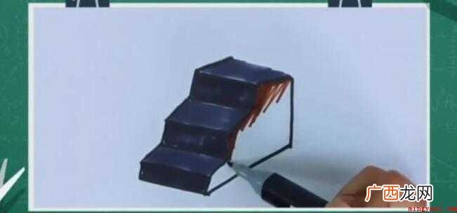 楼梯简笔画怎么画