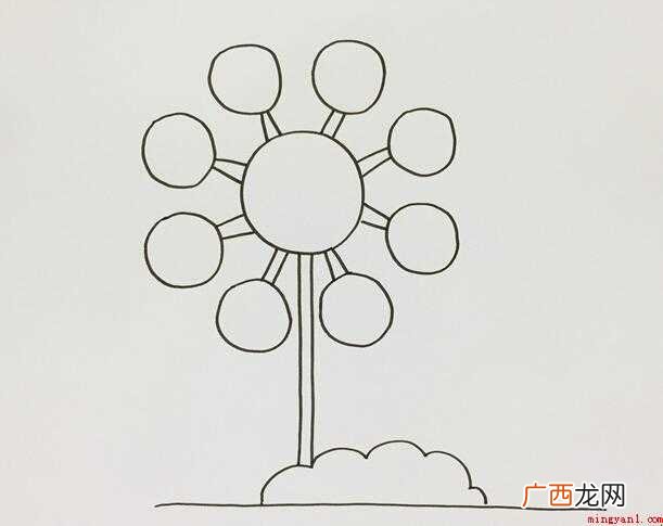 摩天轮简笔画怎么画 简单又实用 摩天轮简笔画怎么画