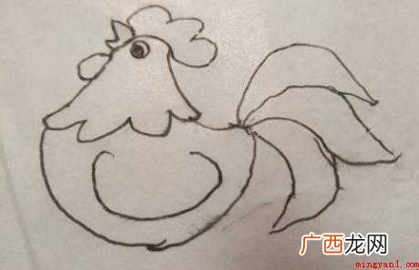 公鸡简笔画怎么画 画法简介 公鸡简笔画怎么画