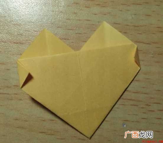简单的爱心折纸怎样折
