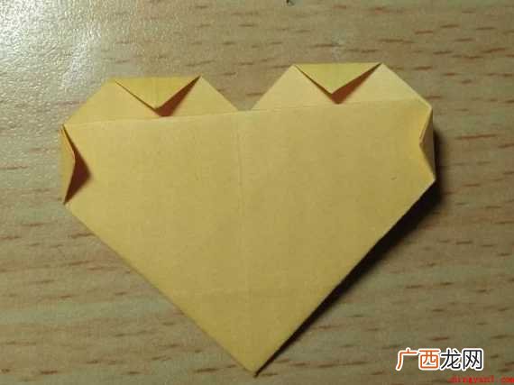 简单的爱心折纸怎样折