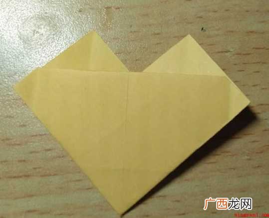 简单的爱心折纸怎样折