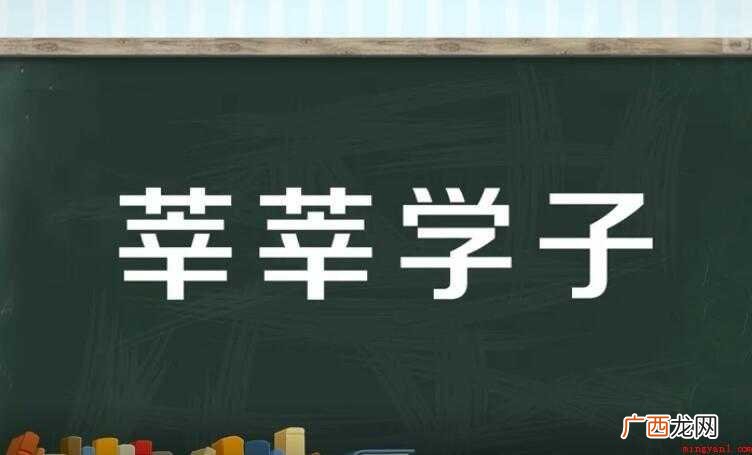 莘莘学子怎么造句