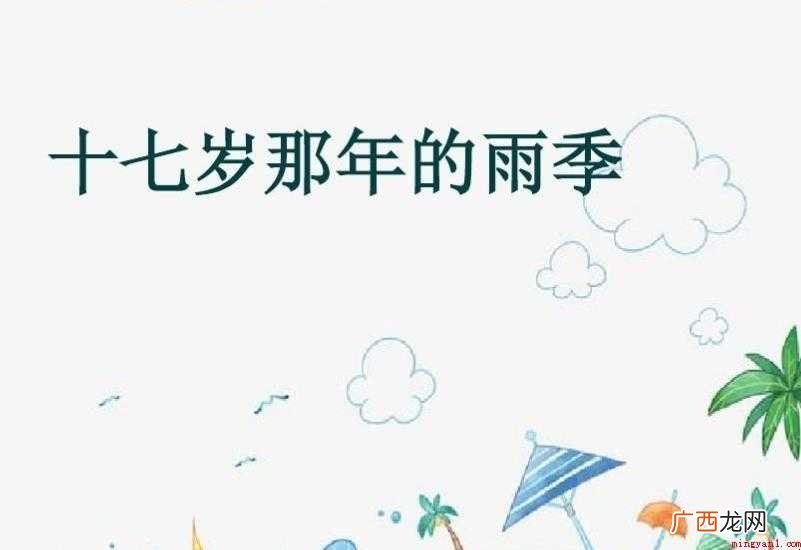 《十七岁那年的雨季》歌词是什么