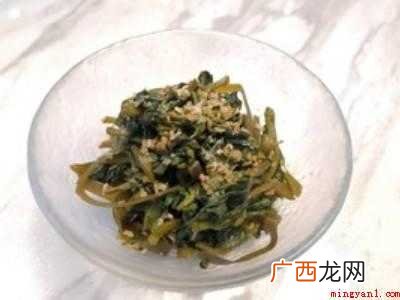 万年青菜干凉拌怎么吃