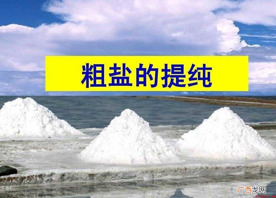 粗盐提纯实验目的是什么