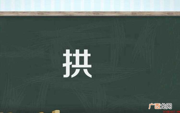 拱字组词有哪些