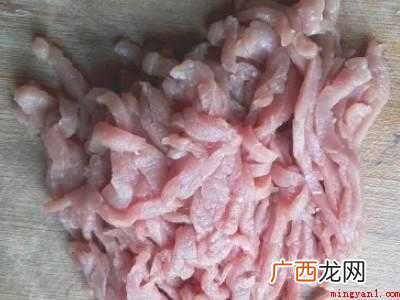 怎么切肉丝