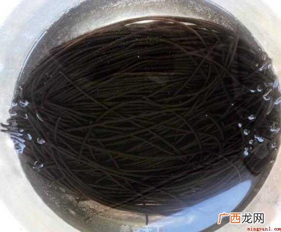 凉拌蕨根粉的流程怎么样